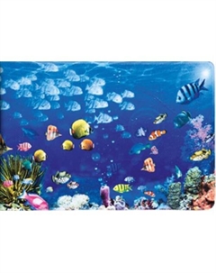 Коврик для ванной Аквариум Mat-AQUA 000486 Рыжий кот