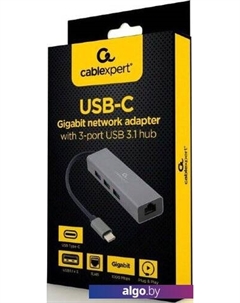 USB-хаб A-CMU3-LAN-01 Cablexpert