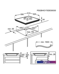 Варочная панель EIT61443B Electrolux