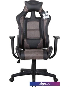 Кресло GT Racer GM-100 (черный/коричневый) Brabix