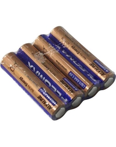Батарейки Alkaline AAA 4 шт. Pleomax