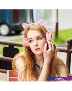 Наушники W27 (розовый) Hoco