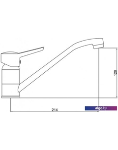Смеситель Alfa 3210313C-G0110 Gross aqua