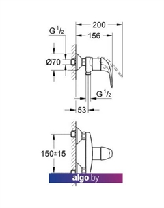 Смеситель Euroeco 32740000 Grohe