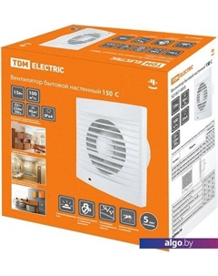 Осевой вентилятор 150 С SQ1807-0003 Tdm electric