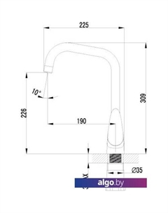 Смеситель Pramen LM3355C Lemark