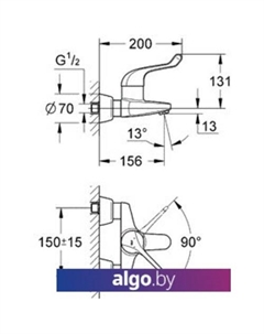 Смеситель Euroeco Special 32794000 Grohe