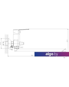 Смеситель S35-33 Rossinka silvermix