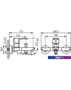 Смеситель Alba VerdeLine BLB1VL Ferro