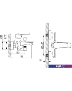 Смеситель Dijon BDJ1 Ferro