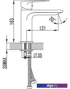 Смеситель Edifice EDISB00i01 Iddis