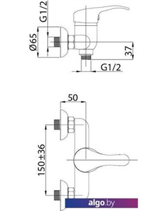 Смеситель Optima-12/K [O20K08] Rubineta