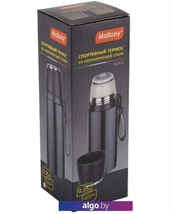 Термос Nero 0.35л (черный) Mallony