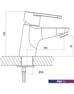 Смеситель Cari A63025 Cersanit