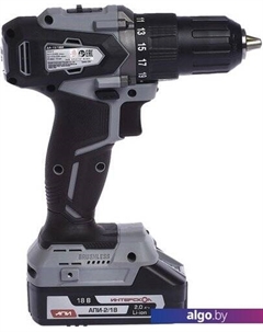 Дрель-шуруповерт ДА-13/18ВК (с 2-мя АКБ, кейс) Интерскол