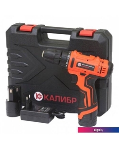 Дрель-шуруповерт ДА-12А (с 2-мя АКБ, кейс) Калибр