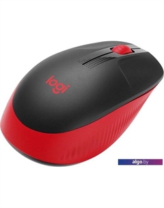 Мышь M190 (черный/красный) Logitech