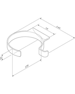 Держатель для фена Inspire A50A32300 Am.pm