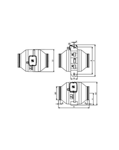 Осевой вентилятор Jetline-200 5145896000 Soler&palau