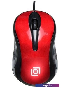 Мышь 385M (черный/красный) Oklick