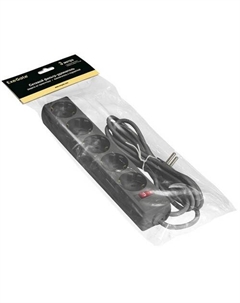 Сетевой фильтр 5 розеток, 3 м, черный (SP-5-3B) Exegate