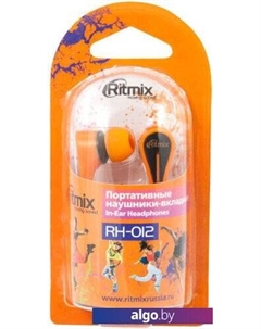 Наушники RH-012 (оранжевый) Ritmix