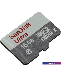 Карта памяти Ultra microSDHC Class 10 UHS-I 16GB Sandisk