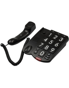 Проводной телефон Ritmix RT-520 (черный)