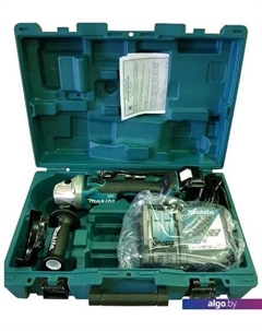 Угловая шлифмашина DGA504RF (с 2-мя АКБ) Makita