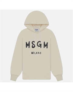 Женская толстовка  Milano Logo Brushed Hoodie Msgm