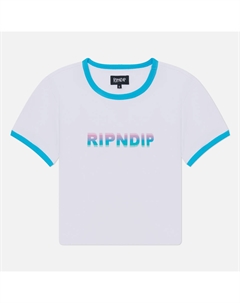 Женская футболка Digital Dream Cropped Ringer Ripndip