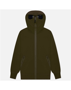 Мужская толстовка Diagonal Raised Fleece Goggle Zipped Hoodie C.p. company