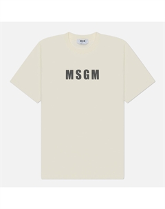 Мужская футболка Macrologo Print Msgm