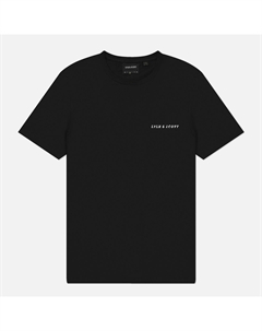 Мужская футболка Embroidered Script Logo Regular Fit Lyle & scott