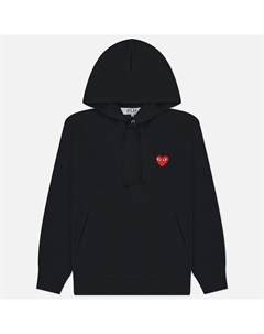 Мужская толстовка Red Heart Emblem Hoodie Comme des garçons play