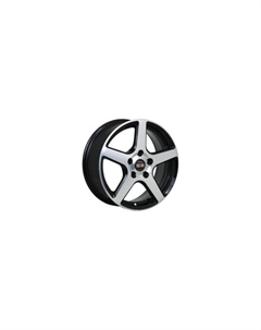 Литой диск M62 16x6.5" 5x114.3мм DIA 67.1мм ET 43мм BKF Alcasta