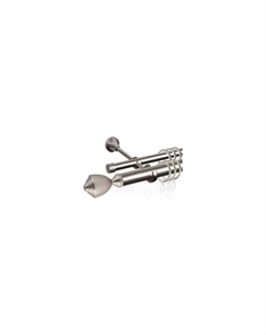 Карниз для штор АС ФОРОС Grace D25К/16Г + наконечники Аванти Ас форос