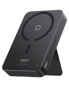 Внешний аккумулятор MagPro Magnetic Bracket Wireless Fast-Charging Power Bank 20W 5000mAh (черный) Baseus