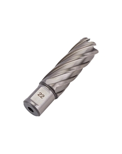 HCL.200 Кольцевое сверло HSS, длина 55 мм, Ø22