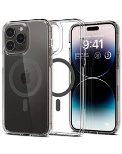 Чехол для телефона Ultra Hybrid Mag Magsafe для iPhone 14 Pro Max (серый) Spigen
