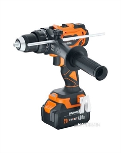Ударная дрель-шуруповерт DAA 6521Li Set (с 2-мя АКБ, кейс) Daewoo power