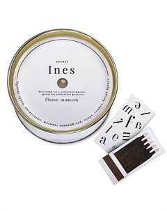 Свеча в металле Ines 310 Flame moscow