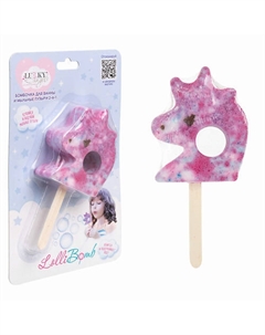 Бомбочка для ванны и мыльные пузыри 2 в 1 Angel LolliBomb Единорог Lukky