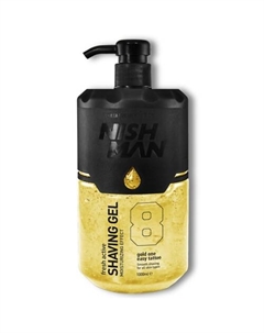 Гель для бритья 07 Gold One Easy Tattoo 1000 Nishman