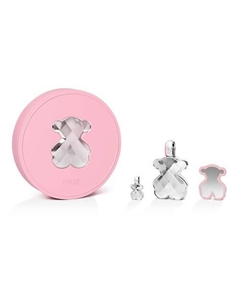 Набор Loveme The Silver: Парфюмерная вода + Косметичка + Декоративное зеркальце 1 Tous
