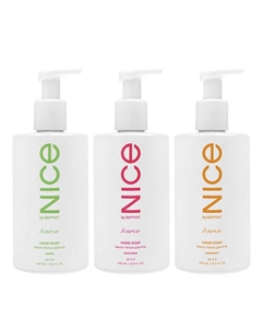 Набор мыло пенка “Euphoria”+“Harmony”+“Oasis” 3шт NICE by 1350 Septivit