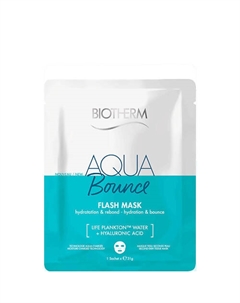 Глубоко увлажняющая тканевая маска с гиалуроновой кислотой Aqua Bounce 31 Biotherm