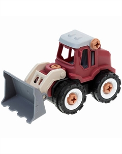 Конструктор Новостройка Фронтальный погрузчик 1toy