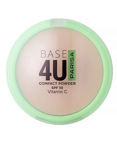 Пудра для лица прессованная Base4U PP-02 7 Parisa cosmetics