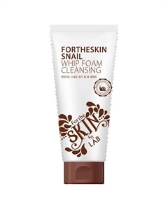 Пенка для умывания МУЦИН УЛИТКИ FORTHESKIN SNAIL WHIP FOAM CLEANSING 180 For the skin by lab